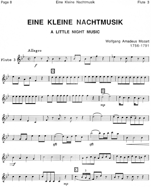 3rd Flute Book