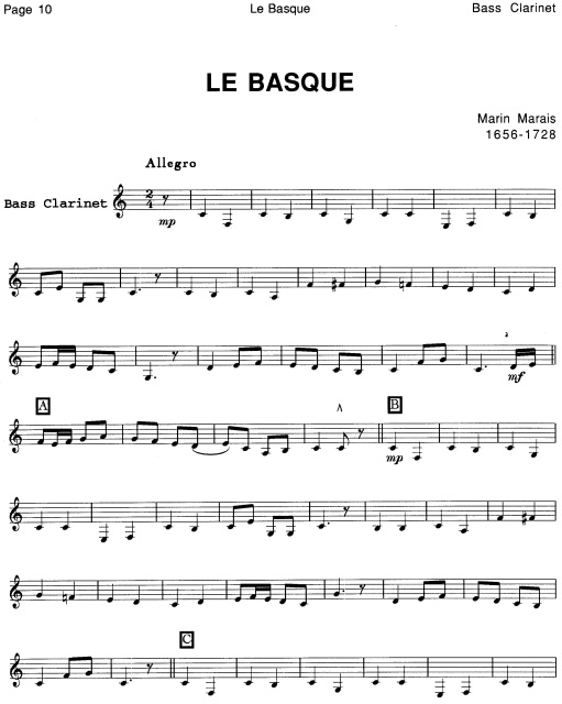 Bass Clarinet Book